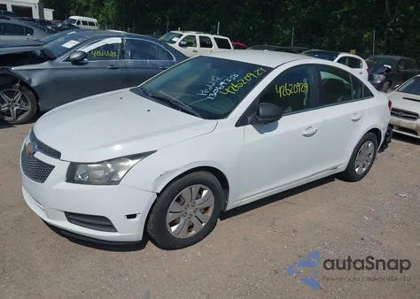 2012 Chevrolet Cruze Ls z USA, uszkodzony, nr VIN 1G1PC5SHXC7172319